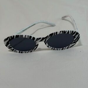 Fun Party Zebra Print Sunglasses